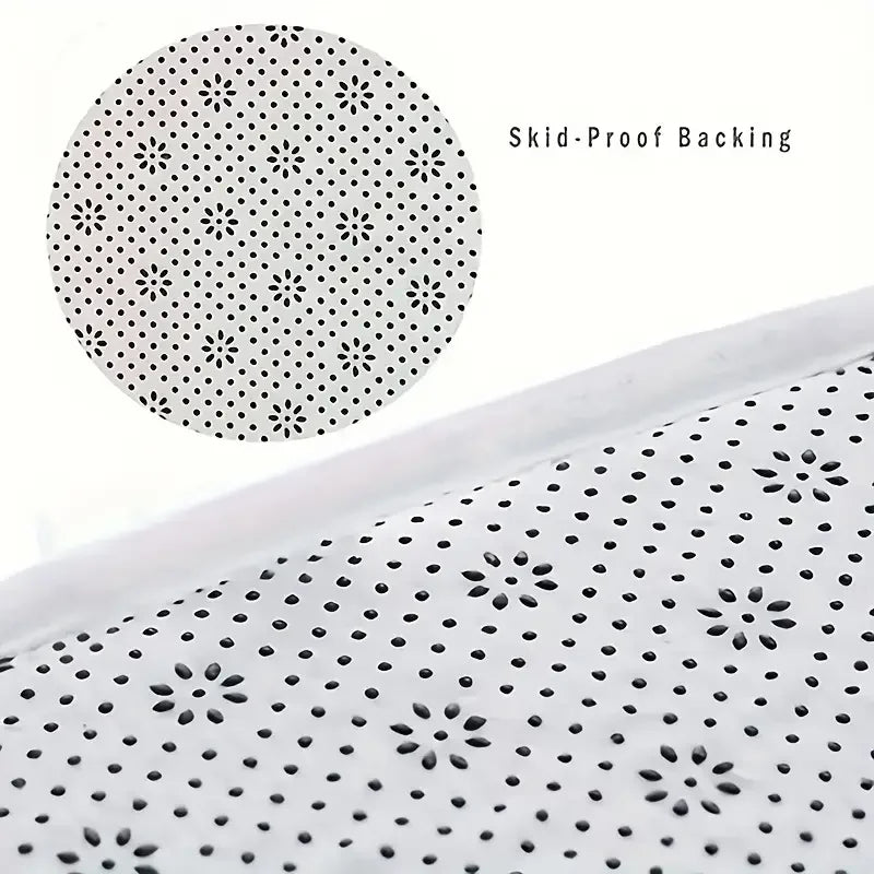 Long-Pile Bathroom Mat – Soft, Absorbent, Anti-Slip Carpet