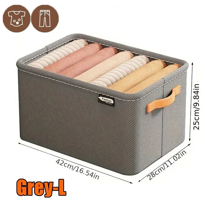 Thick Clothes Organizer Box – Pants, Sweaters & Jeans Storage