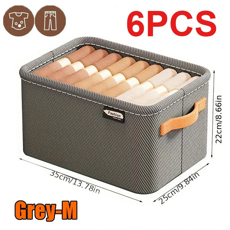 Thick Clothes Organizer Box – Pants, Sweaters & Jeans Storage