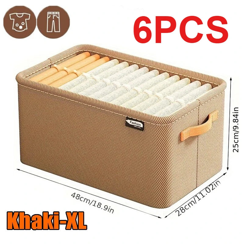 Thick Clothes Organizer Box – Pants, Sweaters & Jeans Storage