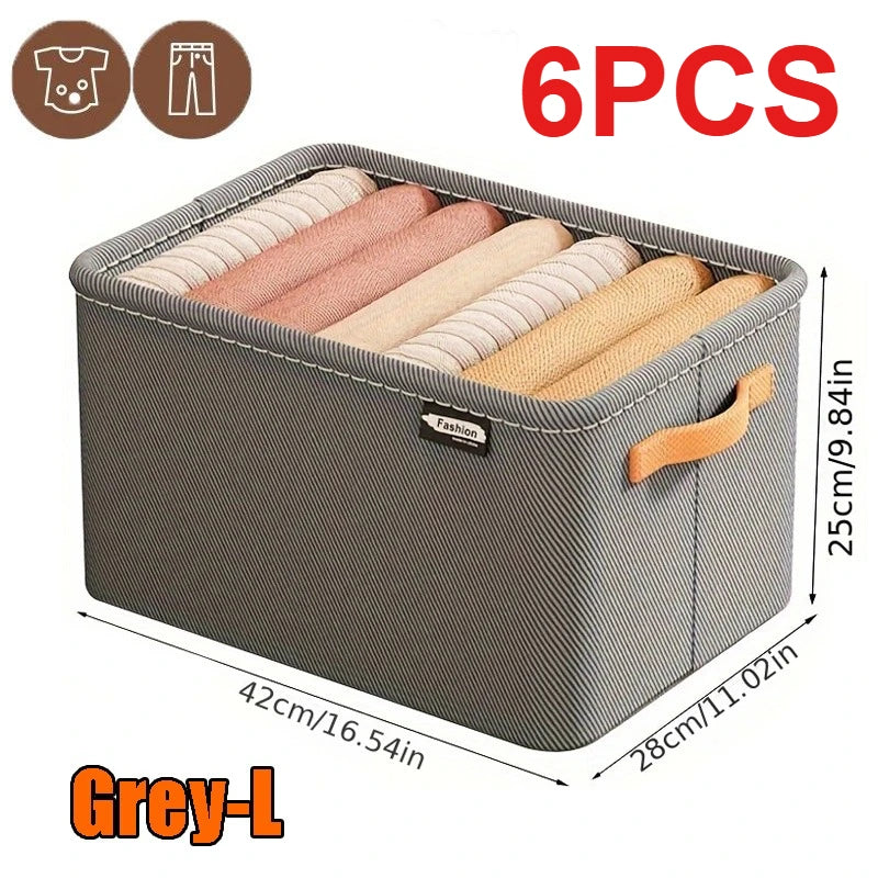 Thick Clothes Organizer Box – Pants, Sweaters & Jeans Storage