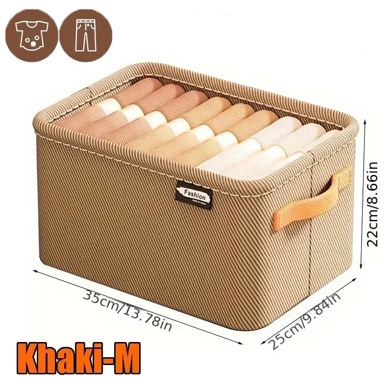 Thick Clothes Organizer Box – Pants, Sweaters & Jeans Storage