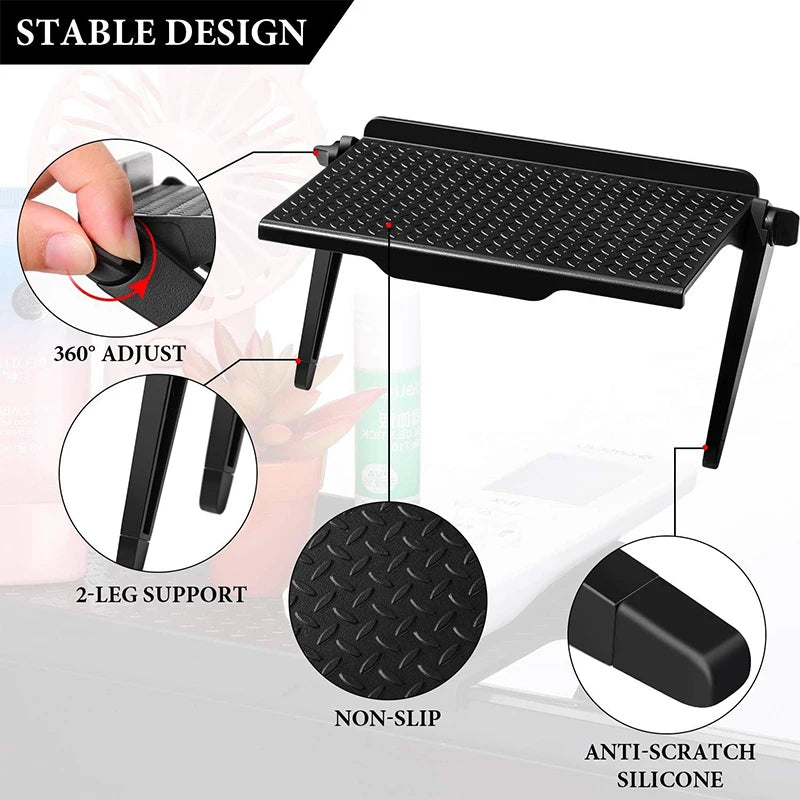Adjustable TV & Router Stand