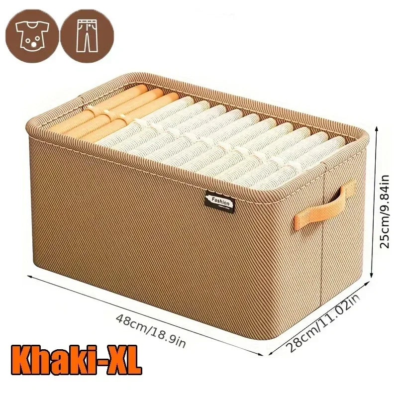 Thick Clothes Organizer Box – Pants, Sweaters & Jeans Storage