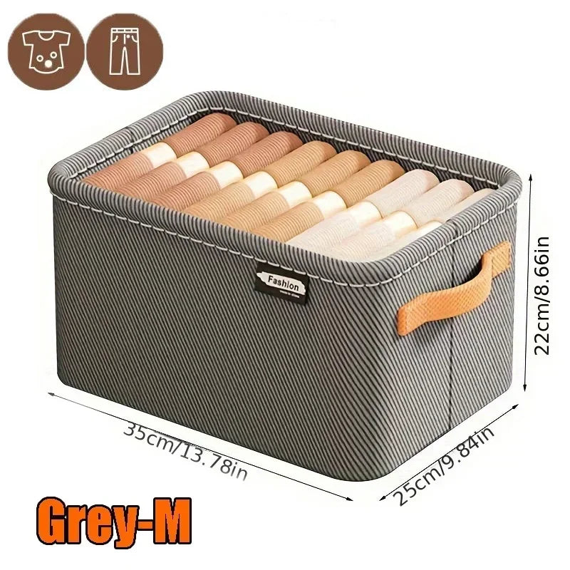 Thick Clothes Organizer Box – Pants, Sweaters & Jeans Storage