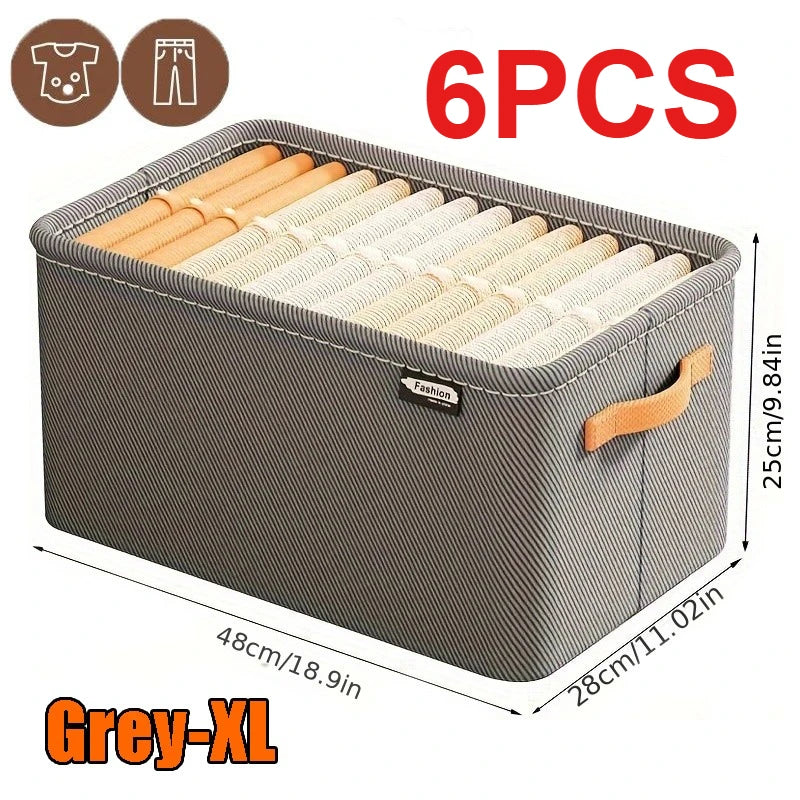 Thick Clothes Organizer Box – Pants, Sweaters & Jeans Storage