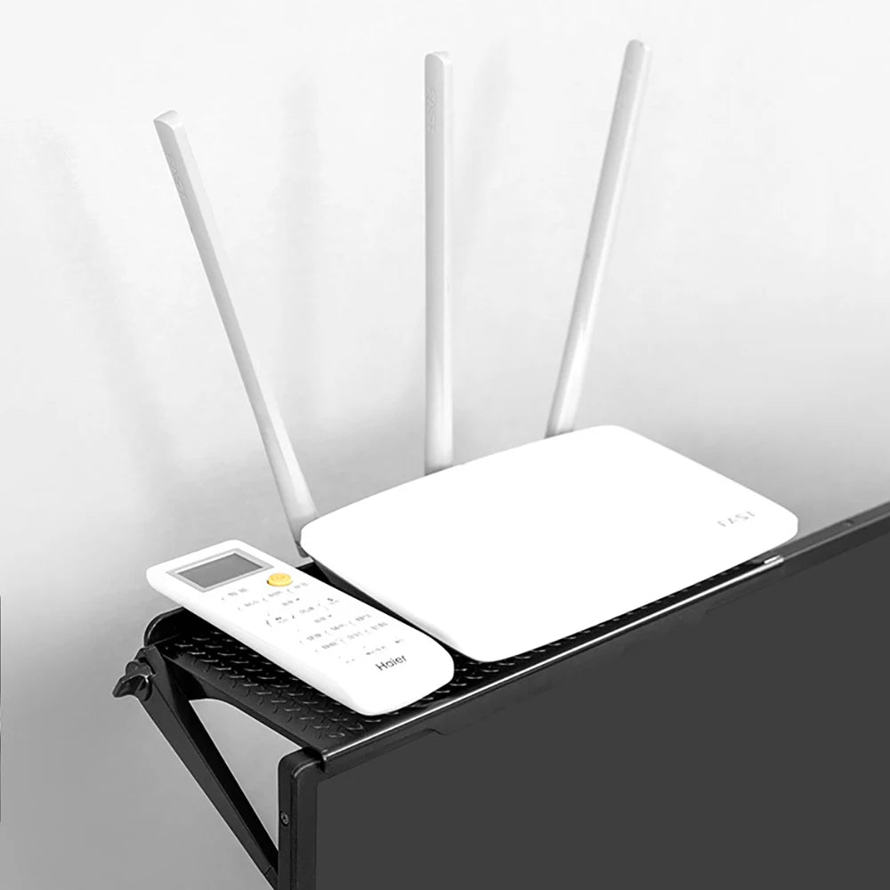 Adjustable TV & Router Stand