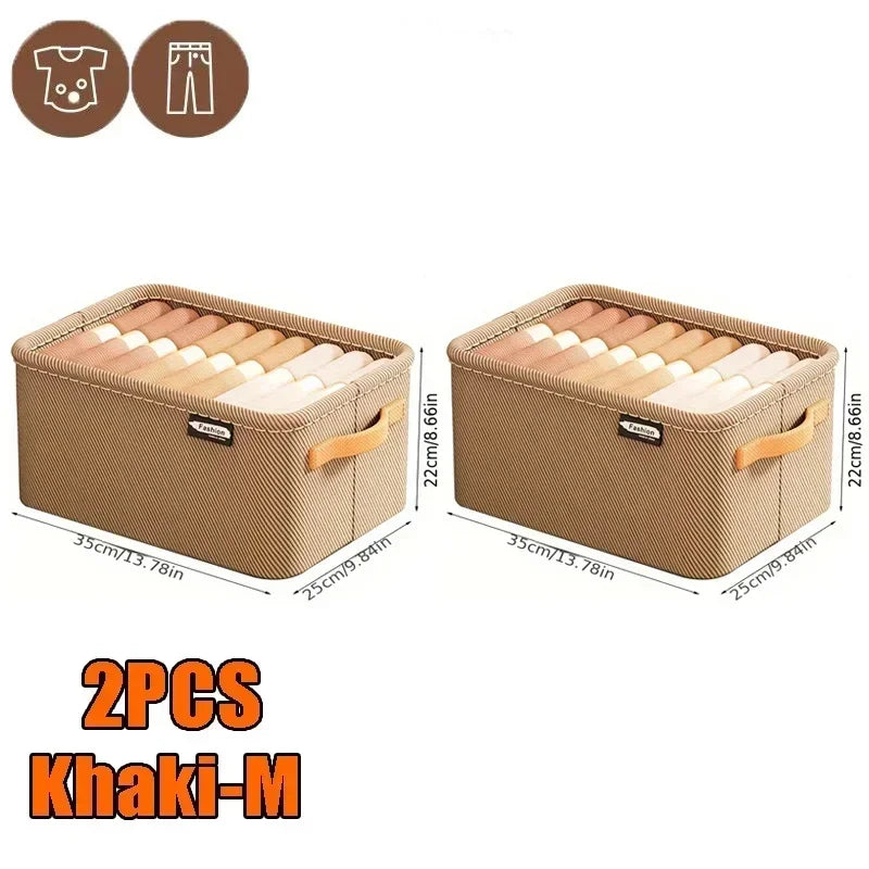 Thick Clothes Organizer Box – Pants, Sweaters & Jeans Storage